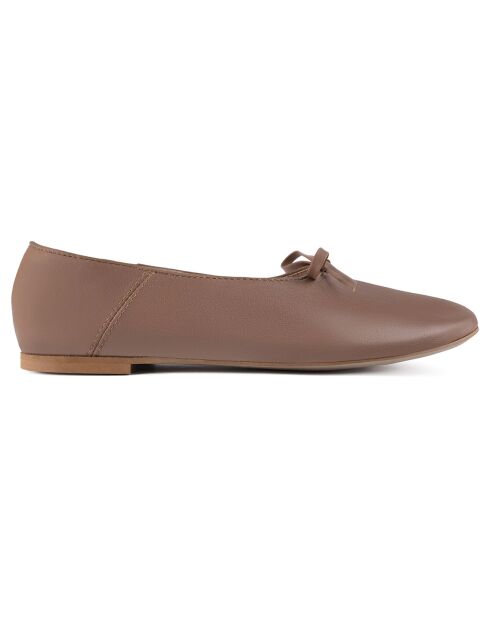 Ballerines en Cuir Find The Way nude