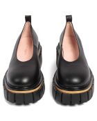 Trotters en Cuir Slow Down Baby noirs - Talon 5 cm