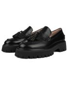 Mocassins en Cuir Something Good noirs