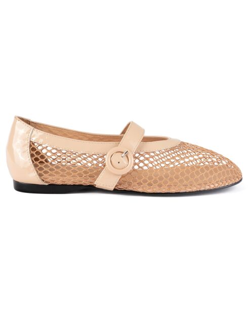 Babies en Cuir Spend My Day beiges
