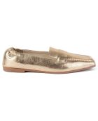 Mocassini Stellar Strolls in pelle dorata