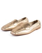 Mocassini Stellar Strolls in pelle dorata
