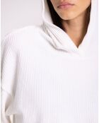 Hoodie Capuche Mika ivoire