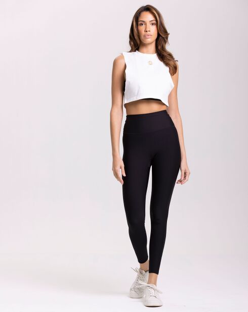 Crop top Deb blanc