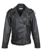 Veste en Cuir Larolane noire