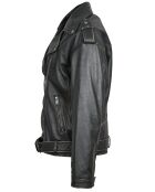 Veste en Cuir Larolane noire