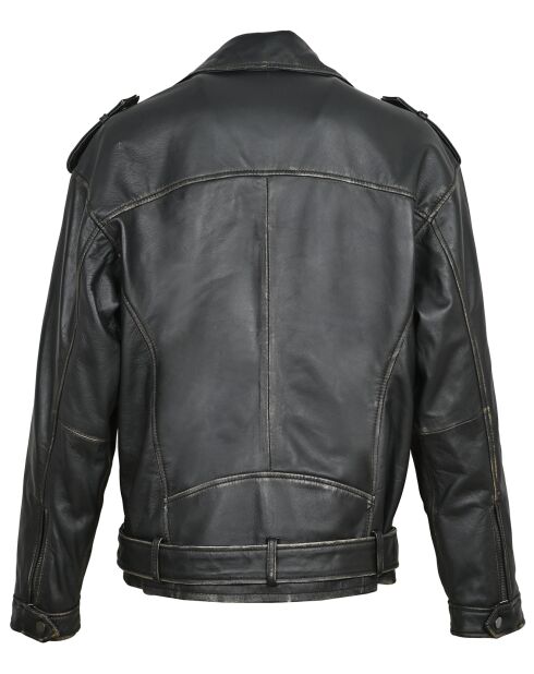 Veste en Cuir Larolane noire