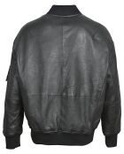 Veste en Cuir Lassylia noire