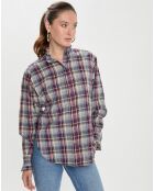 Chemise en Coton & Lin Saoli multicolore