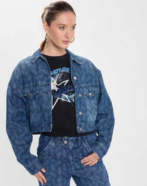 Veste en Jean Tadia-Ga bleue
