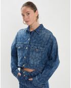 Veste en Jean Tadia-Ga bleue