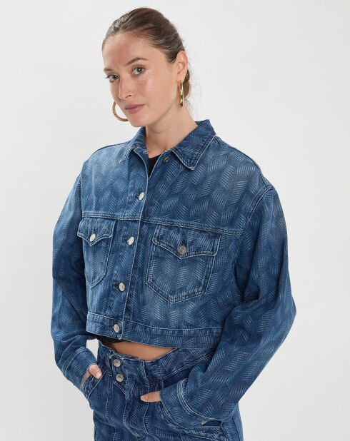 Veste en Jean Tadia-Ga bleue
