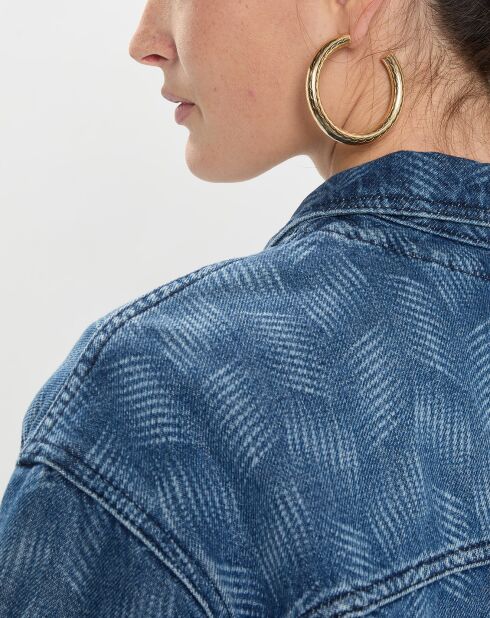 Veste en Jean Tadia-Ga bleue