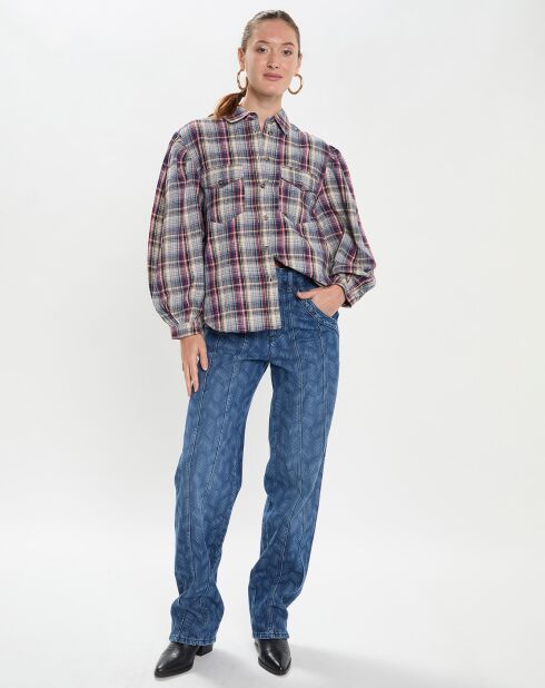 Chemise Lidzy-Ga multicolore