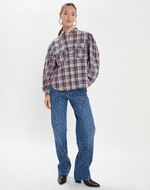 Chemise Lidzy-Ga multicolore