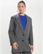 Veste en Laine Precious-Gc grise