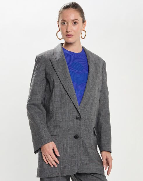 Veste en Laine Precious-Gc grise
