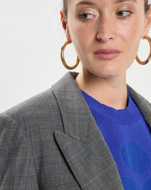 Veste en Laine Precious-Gc grise