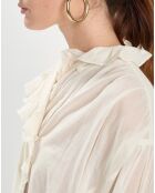 Chemise en Coton Bio Pamias-Gb écrue