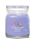 Bougie parfumée moyenne jarre Signature Jardin aux lilas - 2 mèches - 35-50h