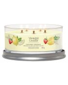 Bougie parfumée Signature Limonade glacée aux fruits rouges - 5 mèches - 16-28h