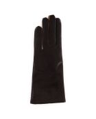 Gants en Cuir d'Agneau doublure Laine Heritage Valois bruns