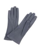 Gants en Cuir d'Agneau doublure Soie Etoile fer