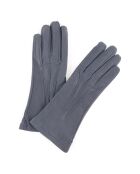 Gants en Cuir d'Agneau doublure Soie Etoile fer