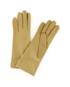 Gants en Cuir d'Agneau doublure Laine Heritage Montpensier chameau clair