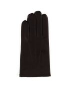 Gants en Cuir d'Agneau doublure Laine Heritage Rivoli moca