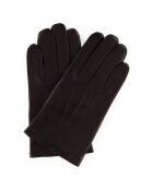 Gants en Cuir d'Agneau doublure Laine Heritage Rivoli moca