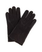 Gants en Cuir de Cerf doublure Laine Daniel bruns