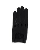 Gants en Cuir de Cerf Roger noirs