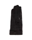 Gants en Cuir d'Agneau doublure Laine Dakota bruns