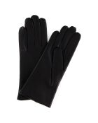 Gants en Cuir d'Agneau Cloudy noirs