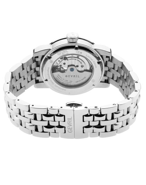 Montre Madison Homme Automatique en Acier argentée