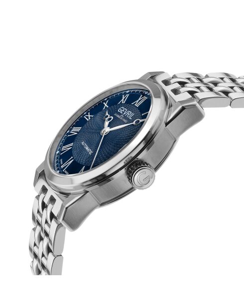 Montre Madison Homme Automatique en Acier argentée