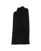 Gants en Cuir d'Agneau doublure Laine Heritage Rivoli noirs