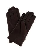 Gants en Cuir d'Agneau doublure Laine Heritage Rivoli moca