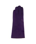 Gants en Cuir d'Agneau Cloudy violet foncé