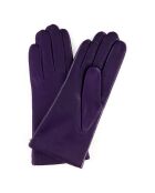 Gants en Cuir d'Agneau Cloudy violet foncé