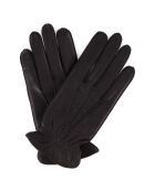 Gants en Cuir de Cerf doublure Laine Craig bruns