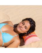 Coussin de plage Tahiti orange - 26x40 cm