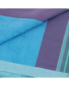 Mantella da bagno blu Tiwi - 80x80 cm