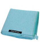 Mantella da bagno blu Tiwi - 80x80 cm