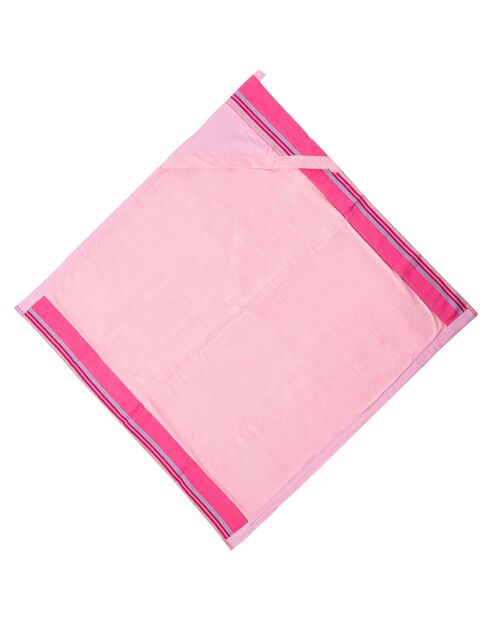 Mantella da bagno Nyali rosa - 80x80 cm