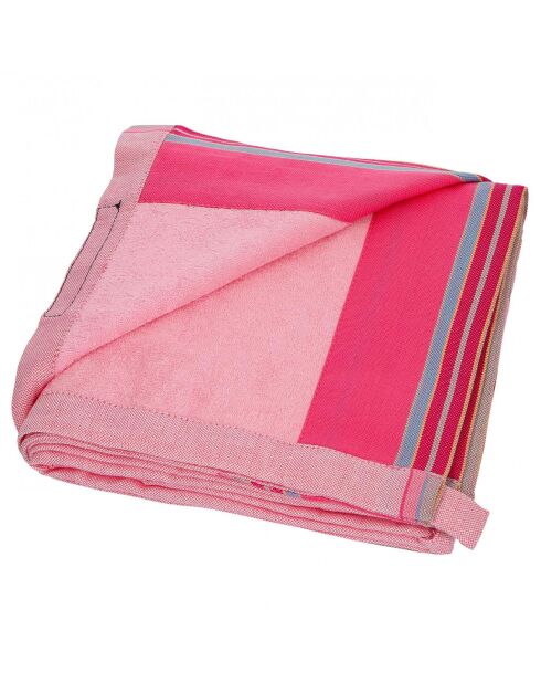 Mantella da bagno Nyali rosa - 80x80 cm