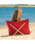Neo-transat rouge - 140x170 cm