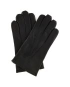 Gants en Cuir de Cerf Daniel noirs