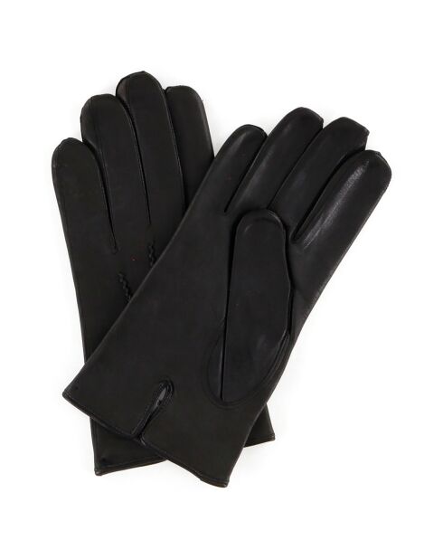 Gants en Cuir de Cerf Daniel noirs